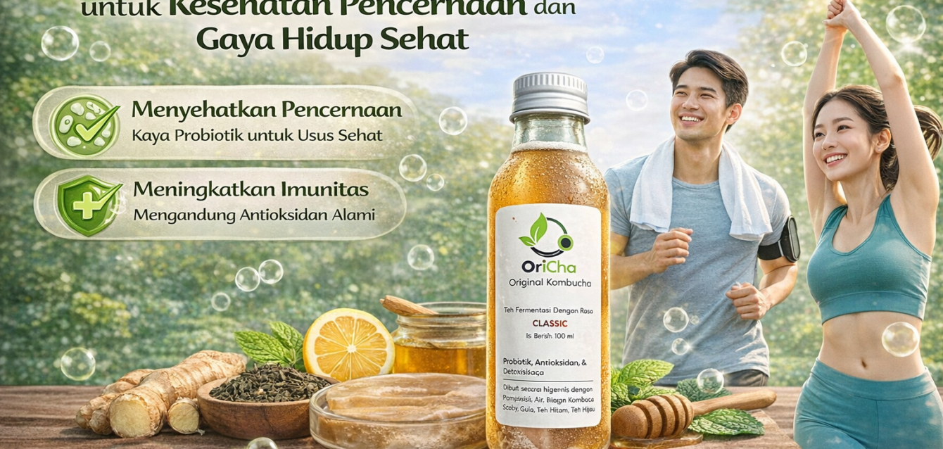Manfaat ORiCha Kombucha Manfaat ORiCha Kombucha